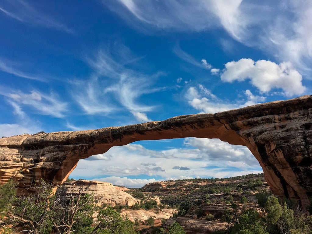 Natural Bridges National Monument Utahs famous landmarks 18 Famous landmarks in Utah