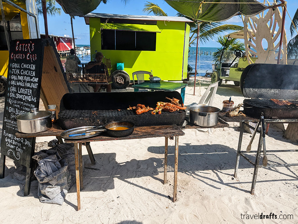 Best seafood in Belize